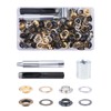 Zythrem 280Pcs Grommet Kit, 10mm Eyelets Punch Kit Grommet Punch