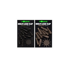 Korda Multi Lead Clip: Gravel/Clay