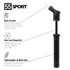 55 Sport High Speed Double Action Football Pump
