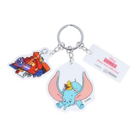 Sunstar Stationery Dumbo 1990/Dumbo S8346461 3 Row Acrylic Key Chain, 1990/Dumbo