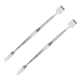 SAFIGLE 2Pcs Stainless Steel Blackhead Extractor Tool Pore Cleaning Scraper for Women Facial Blackhead Removal and Skin Care Durable and Easy to Use Comfortable Design