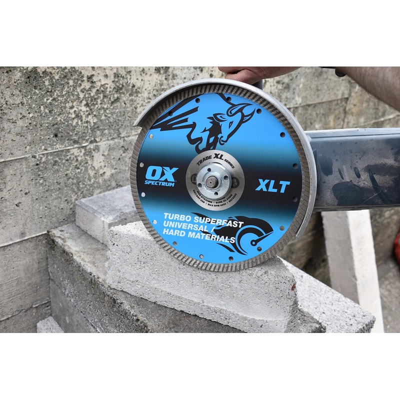 OX Tools Trade XL Turbo Diamond Blade - Universal &