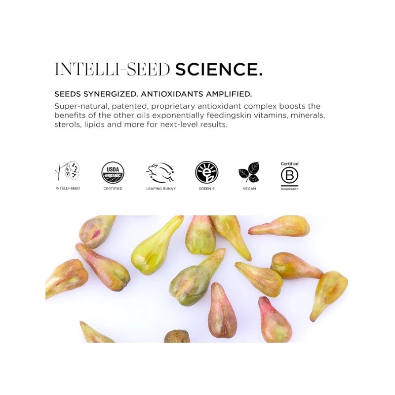 Intelligent Nutrients Liquid Green Face Oil 1oz/30ml for Radiant Skin