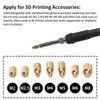 BCZAMD 3D Printer Accessories Heat Set Insert Tool - M2