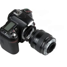 Lens Reverse Ring with Bayonet Mount Compatible with Canon EOS for Macro Photography Lens Mount (55mm)