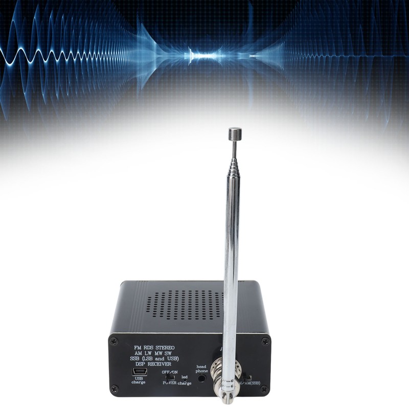 Portable Radio Receiver FM MW SW SSB Full Band Rechargeable