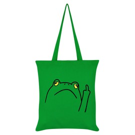 Frog Off Green Tote Bag