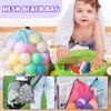 NICKLIN Mesh Bags,11Pcs Mesh Drawstring Bags,Nylon Mesh Storage Bag with