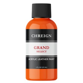 Acrylic Leather Paint, Orange - Paint Custom Shoes & Sneakers 1 oz.