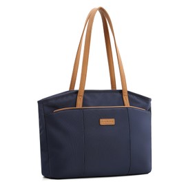 BANGE Women shoulder backpack for Daily needs,Tote bag can hold 16 Inch laptop (Blue)