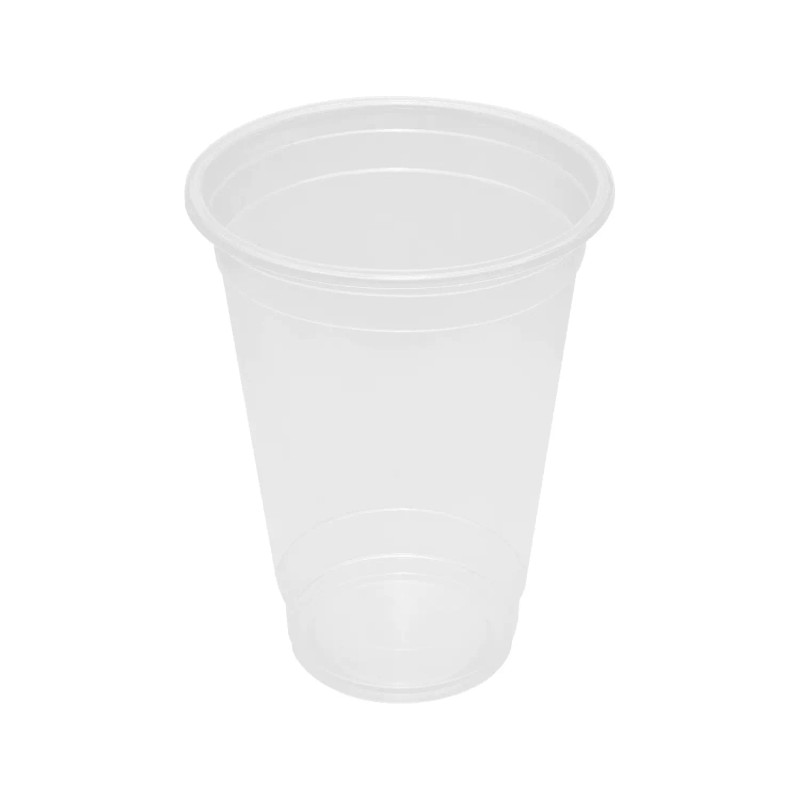 Karat 16oz PP Plastic U-Rim Cold Cups (95mm) - 2,000