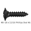 1984-1996 Corvette C4 Door Panel Screw and Nylon Insert Kit