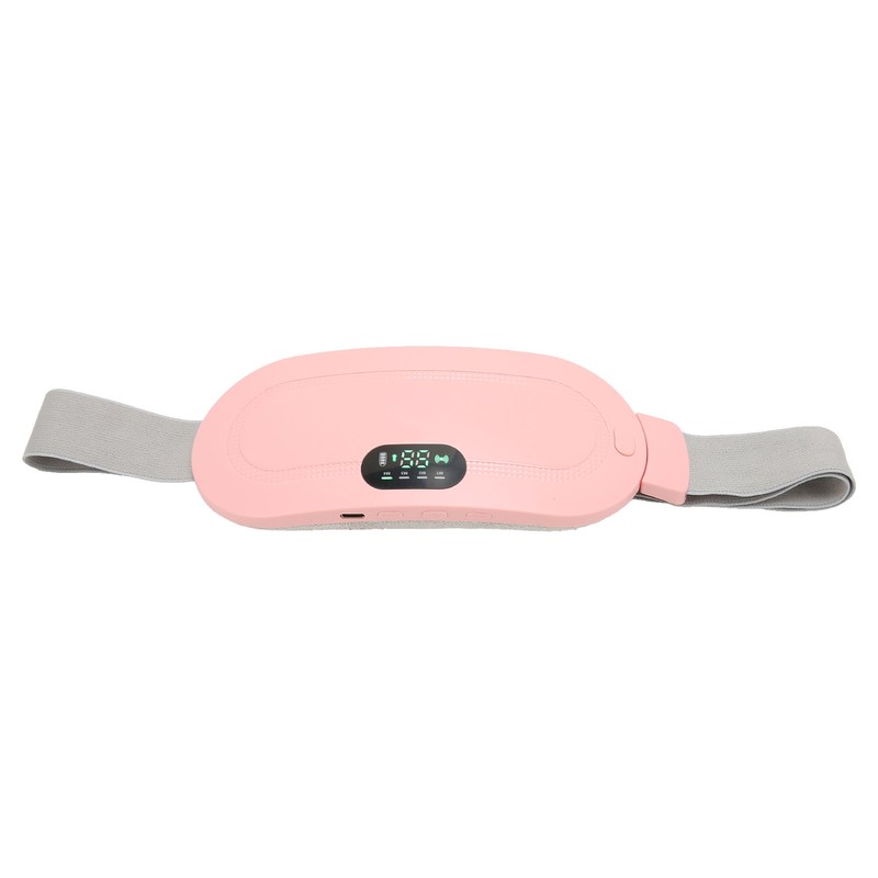 4 Gears Electric Waist Heating Belt USB Vibration Hot Compress