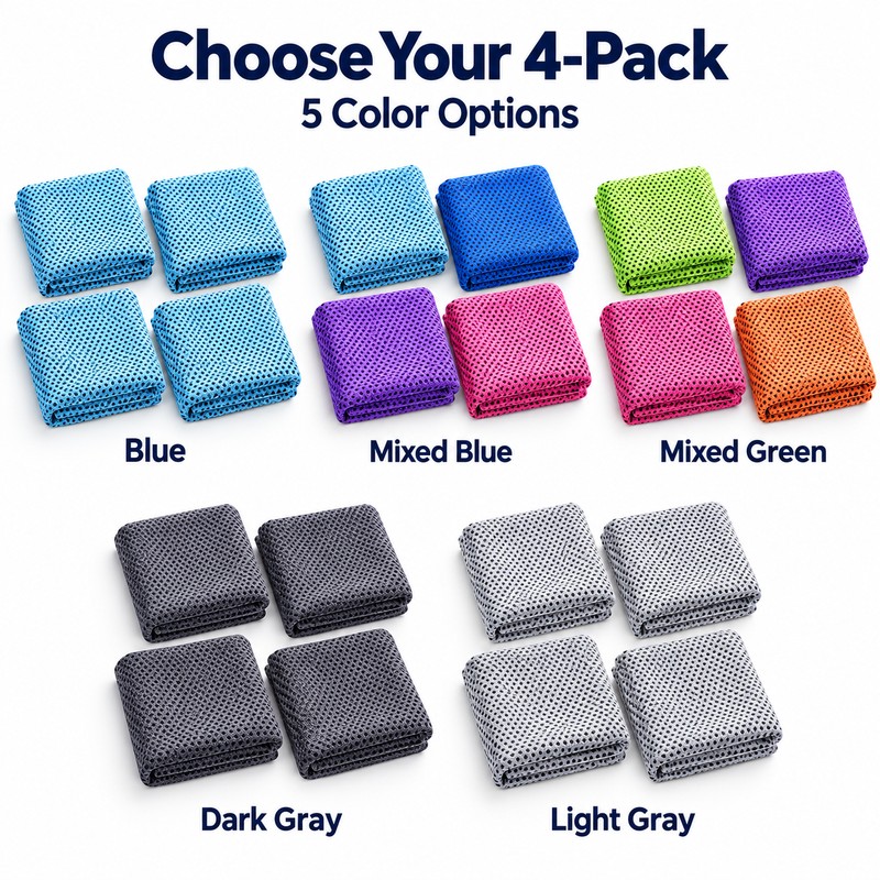 Cooling Towels for Workouts – Soft, Breathable Microfiber Comfort for