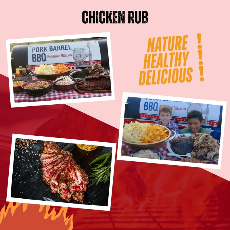 Pork Barrel BBQ Chicken Spice Rub | All-Purpose Seasoning and