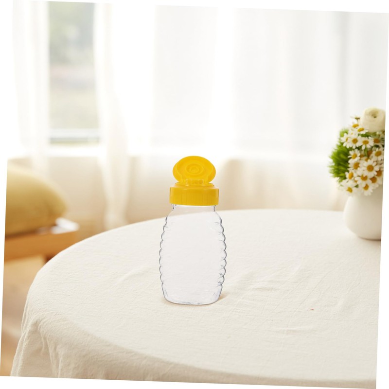STOBAZA Refillable Honey Containers Pack Mini Honey Bottles Leakproof for