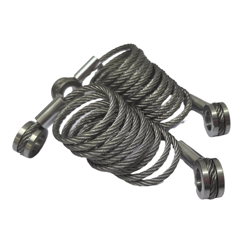 New 2 Pack 41.5" Hood Restraint Cable L92-6017-1065 Compatible with