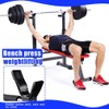 Adjustable Weight Bench Workout Bench for Full Body Exercise Olympic