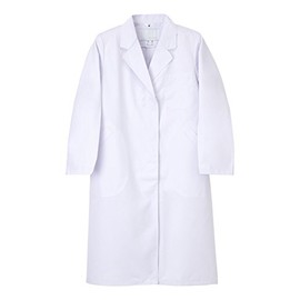 NAGAILEBEN Women's Single Medical Exam Dress EP-130 (M) White