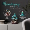 BAONUO Backflow Incense Burner, Backflow Incense Burner, Ceramic, 30 Incense