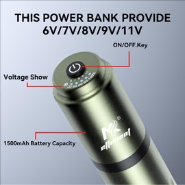 Tattoo gun Kit,Equipped with Cordless Tattoo Machine ，10PCS Tattoo Needles，1 bottle of transfer gel and 1 bottle of 30oz ink，Pro Tattoo Pen for Beginner (Green)