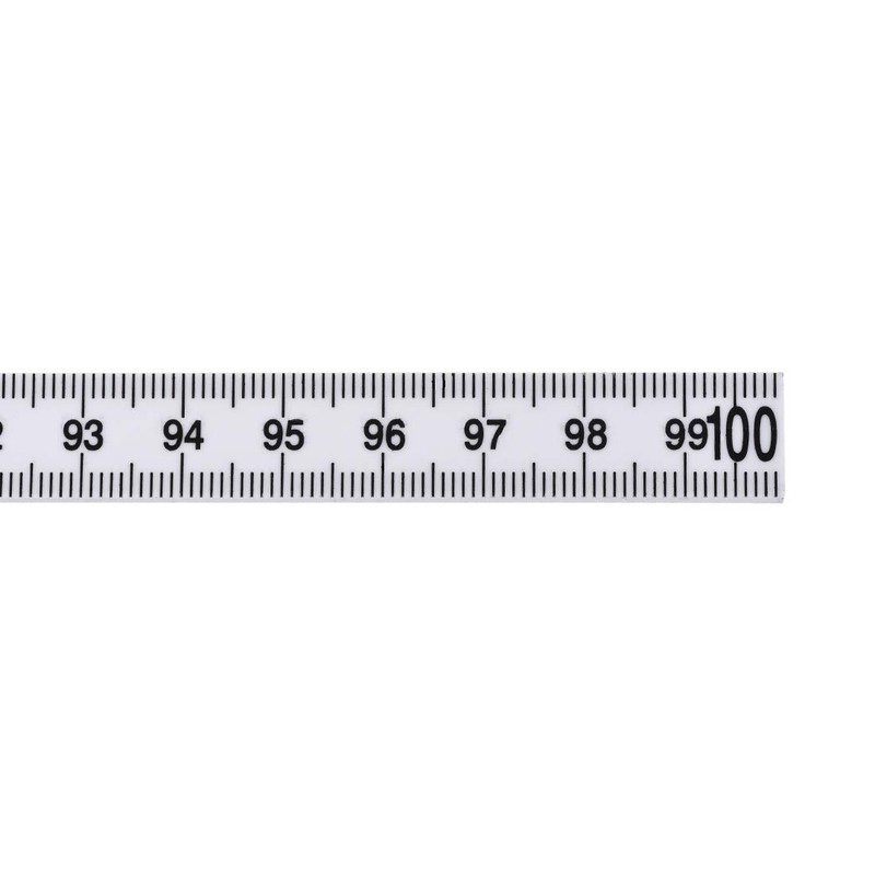 uxcell Folding Ruler 1 Meters 10 Fold Metric Measuring Tool