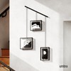 Umbra Exhibit Picture Frame Gallery Set Adjustable Collage Display for