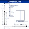 BRINKS Door Security Bar - Adjustable Brinks Door Security Bar