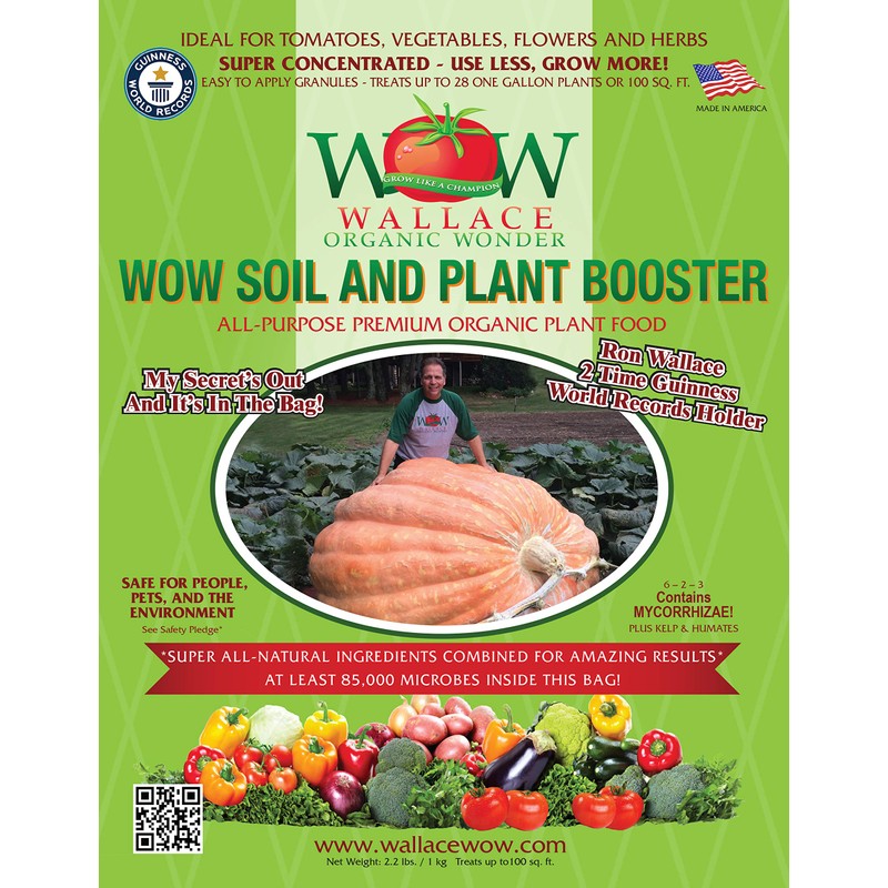 Wallace Organic Wonder, Soil and Plant Booster