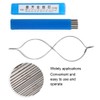 30pcs Metal Jewelry Cored Rod with Jewelry Cross Locking Tweezers
