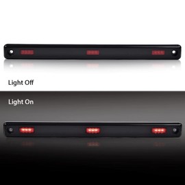 G-PLUS Rear Red Marker Light Lamp with Pigtail Connector Compatible with all Ford Super Duty with DRW 2017 2018 2019 2020 2021 2022 Marker Lamp