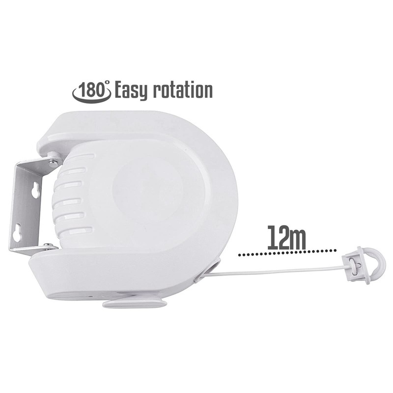 BLADO Retractable Reel Washing line - Wall Mounted Clothes Dryer