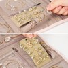 NISHEL Travel Jewelry Organizer Case, Foldable Storage Roll for Necklaces,