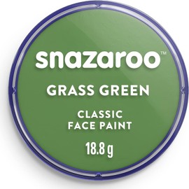 Snazaroo 1118477 Classic Face Paint, 18ml, Grass Green