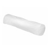Toison d'or Charlotte White Cotton Percale Bolster Bolster with Fastening