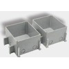 Elbe Inno ELBE Inno-Bodeneinbausteckdose, Au?ensteckdose, 1 Stecker und 1 USB-Anschluss