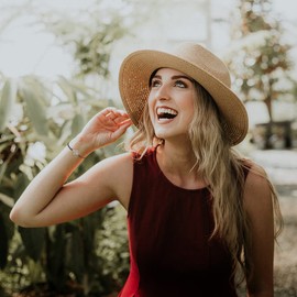 VANSZA Women's Flower Bracelet 925 Silver Sparkling Crystals Bracelets Adjustable Textile Gift for Mum & Women Friend Girls, Sterling Silver, Cubic Zirconia