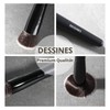 DESSINES Makeup Brush, Vegan Professional Brush with Natural Wood Handle