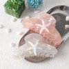 HAIMEIKANG 2Pcs Acrylic Starfish Hair Claw Clips - One Side