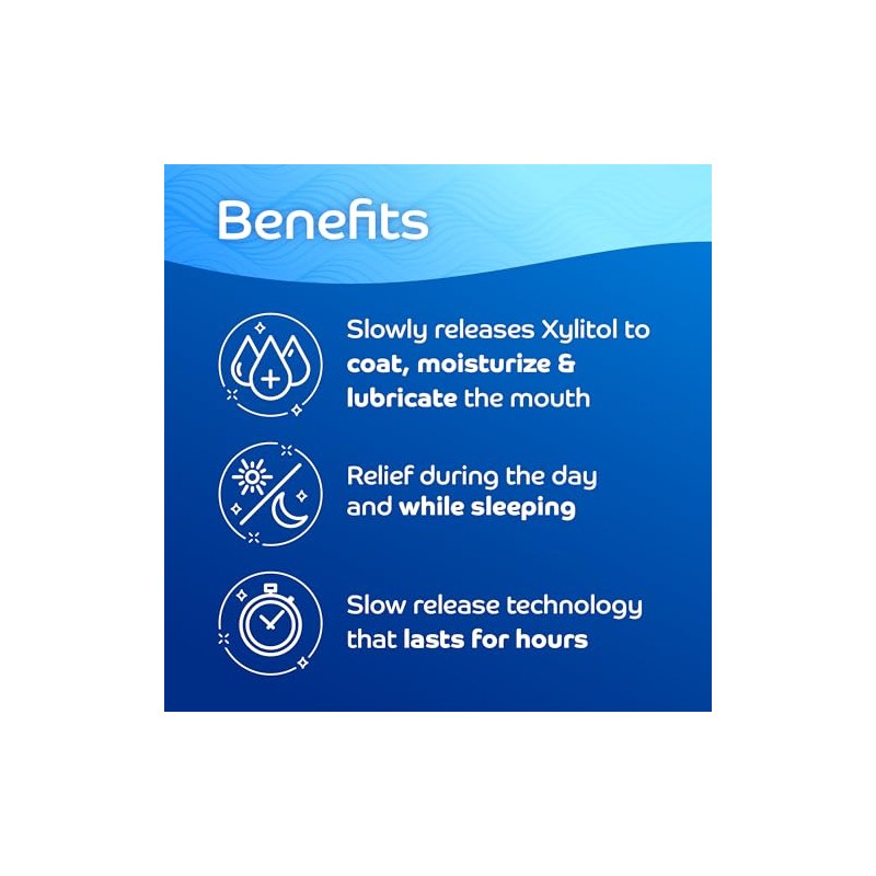 Oracoat XyliMelts for Dry Mouth - Mint-Free (240 discs) by