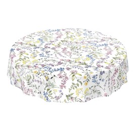 Anro Oilcloth Wax Tablecloth, Washable
