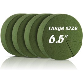 TAOPE Flower Foam Cylinder 4 Pieces 16.5 x 4 cm - Wet Floral Foam, Floral Moss, Flower Arrangements - Flower Arrangements - Sponge for Crafts, Wedding, Gifts, Decoration - Flower Arrangement