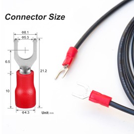 Keszoox 1Pcs 6.56FT Turntable Ground Wire for Magnetic Cartridge Turntables Technic DJ Turntable Cartridges