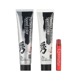 Bellish Perfect Premium Water Color Cream 120g Herbal gray hair cover 7 minute hair dye dark brown / 벨리쉬 퍼펙트 프리미엄 수 칼라크림 120g 한방 새치커버 7분 염색약 진한갈색
