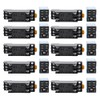10 Sets 8 Pin Power Relay with Base AC220V Coil