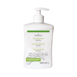 cosiMed Neutral Massage Lotion | 500 ml with Dispenser | With Avocado Oil and Vitamin E | No Fragrances, No Parabens | Skin Care