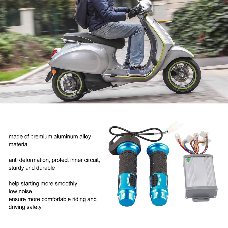 24V 800W Brush Motor Speed Controller with Throttle Grip for