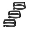Baoblaze 5pcs Adjustable Buckles Webbing, Plastic Buckle for Webbing, Buckle