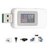 USB Tester 0‑6.5A Current 4‑30V Voltage Color Display USB Tester