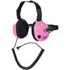 Race Day Electronics Noise-Reducing Race Scanner Headphones - Pink - High-Fidelity Sound, Comfortable Fit, RDE-058-PINK
